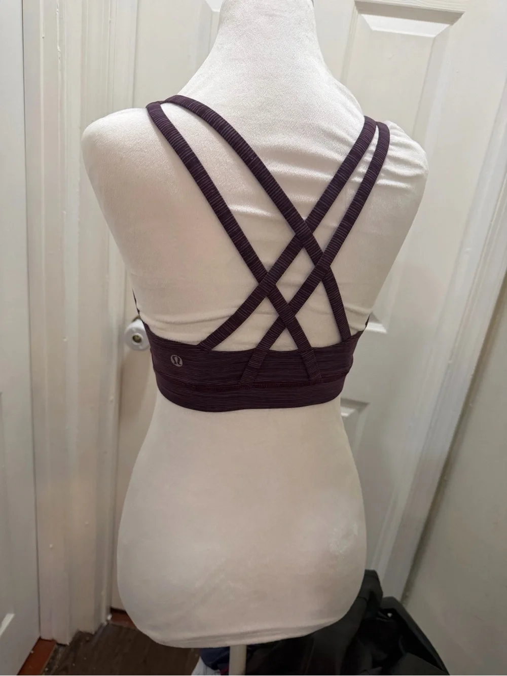 lululemon athletica Crossback Sports Bra - Plum